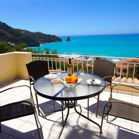 Natalia Apartment B With Panoramic Sea Views Of Agios Gordios Bay Buitenkant foto